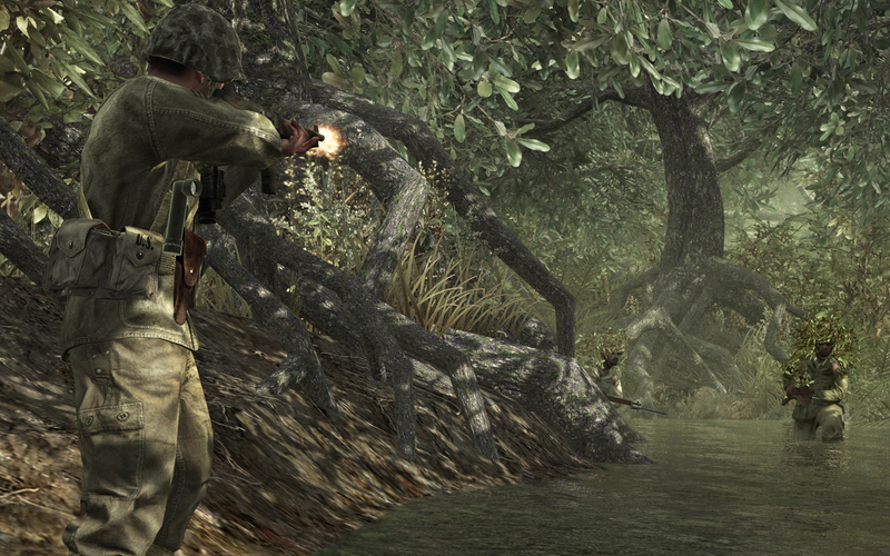 Illustration for article titled New Call Of Duty: World At War Screens